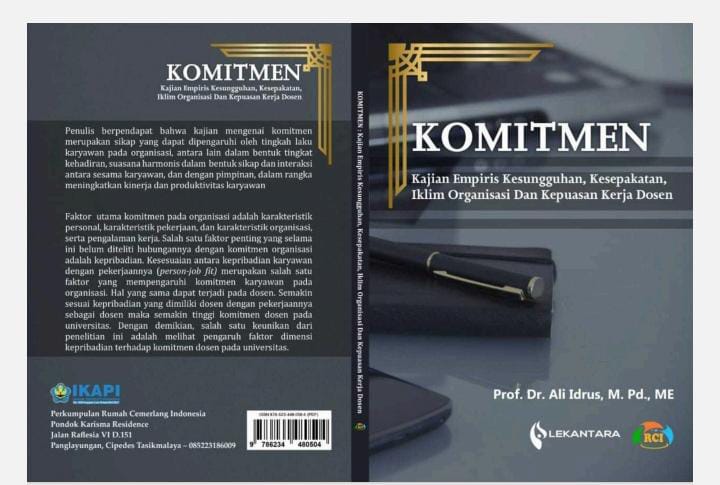 Komitmen Kajian Empiris: Kesungguhan, Kesepakatan, Iklim Organisasi, dan Kepuasan Kerja Dosen